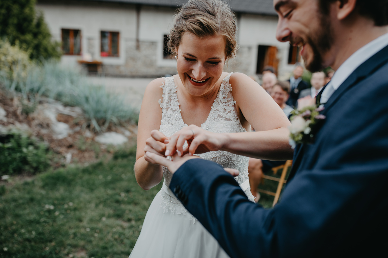 Tereza a David - svatební příběh Škvorecký Dvův