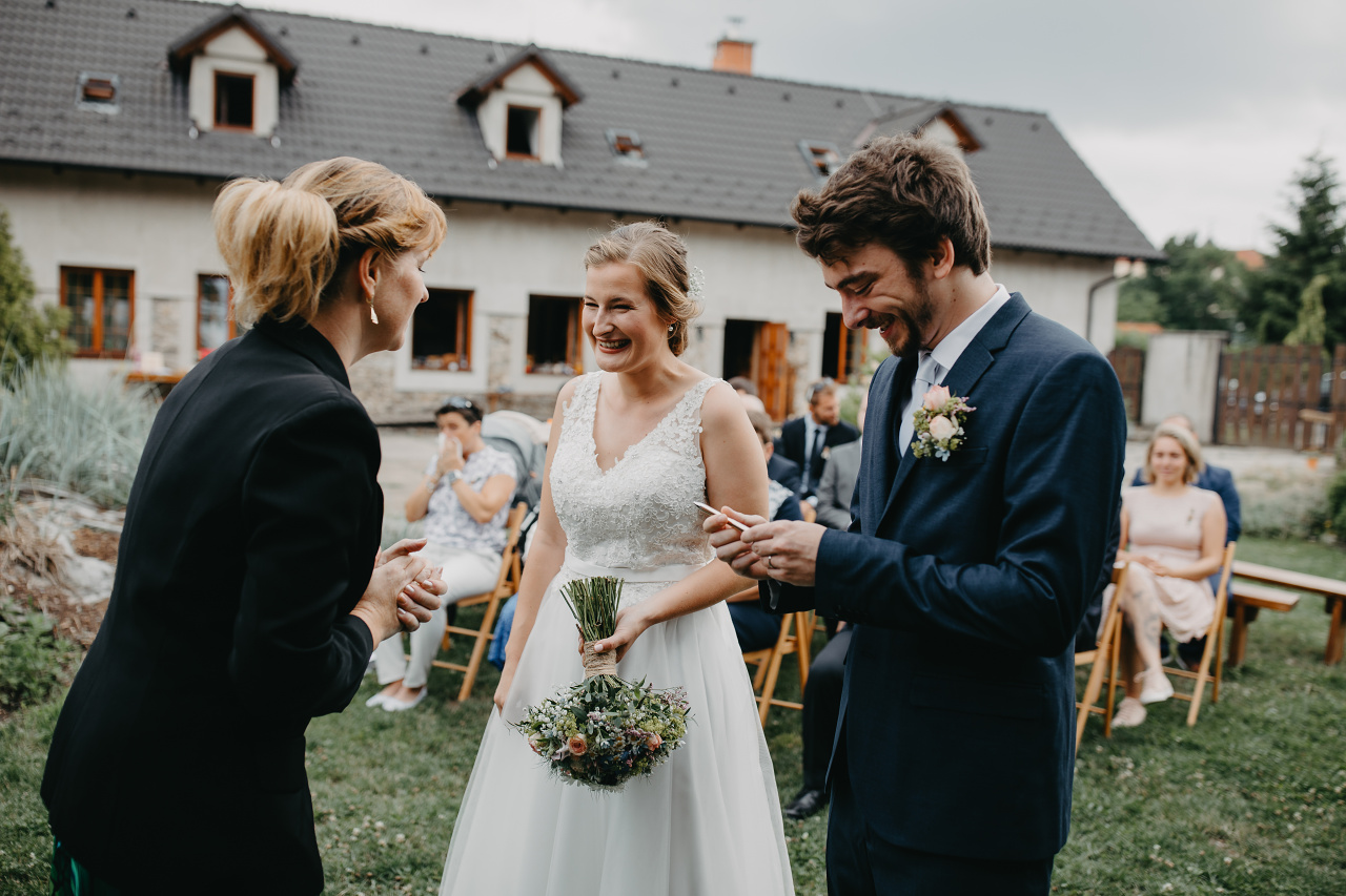 Tereza a David - svatební příběh Škvorecký Dvův