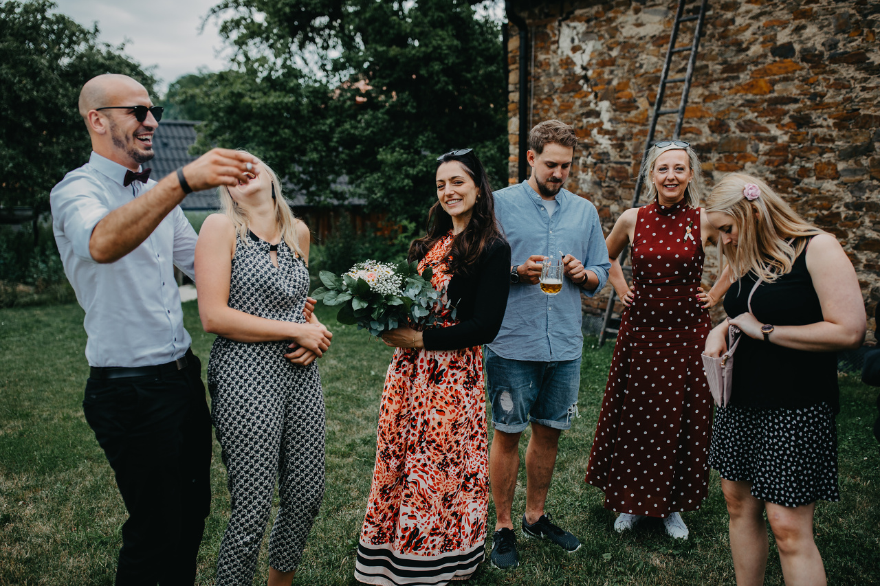 Tereza a David - svatební příběh Škvorecký Dvův