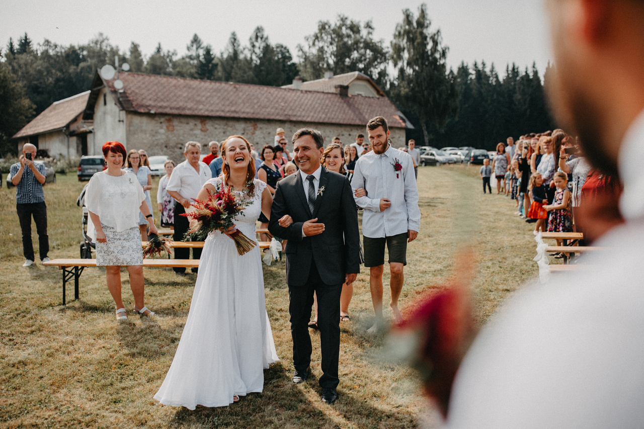 Adélka a Ondra - svatební příběh Na Kolářce Herálec