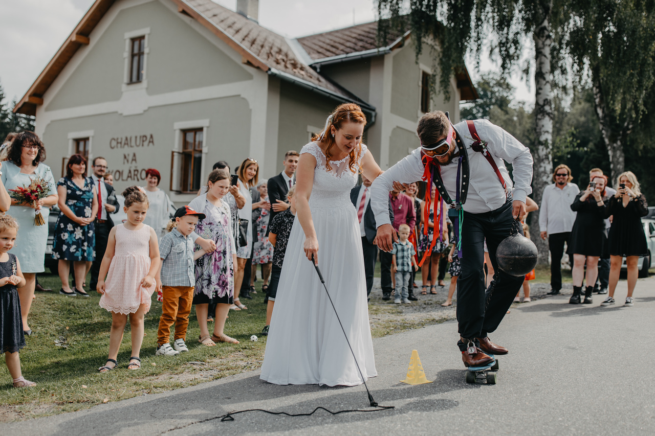 Adélka a Ondra - svatební příběh Na Kolářce Herálec