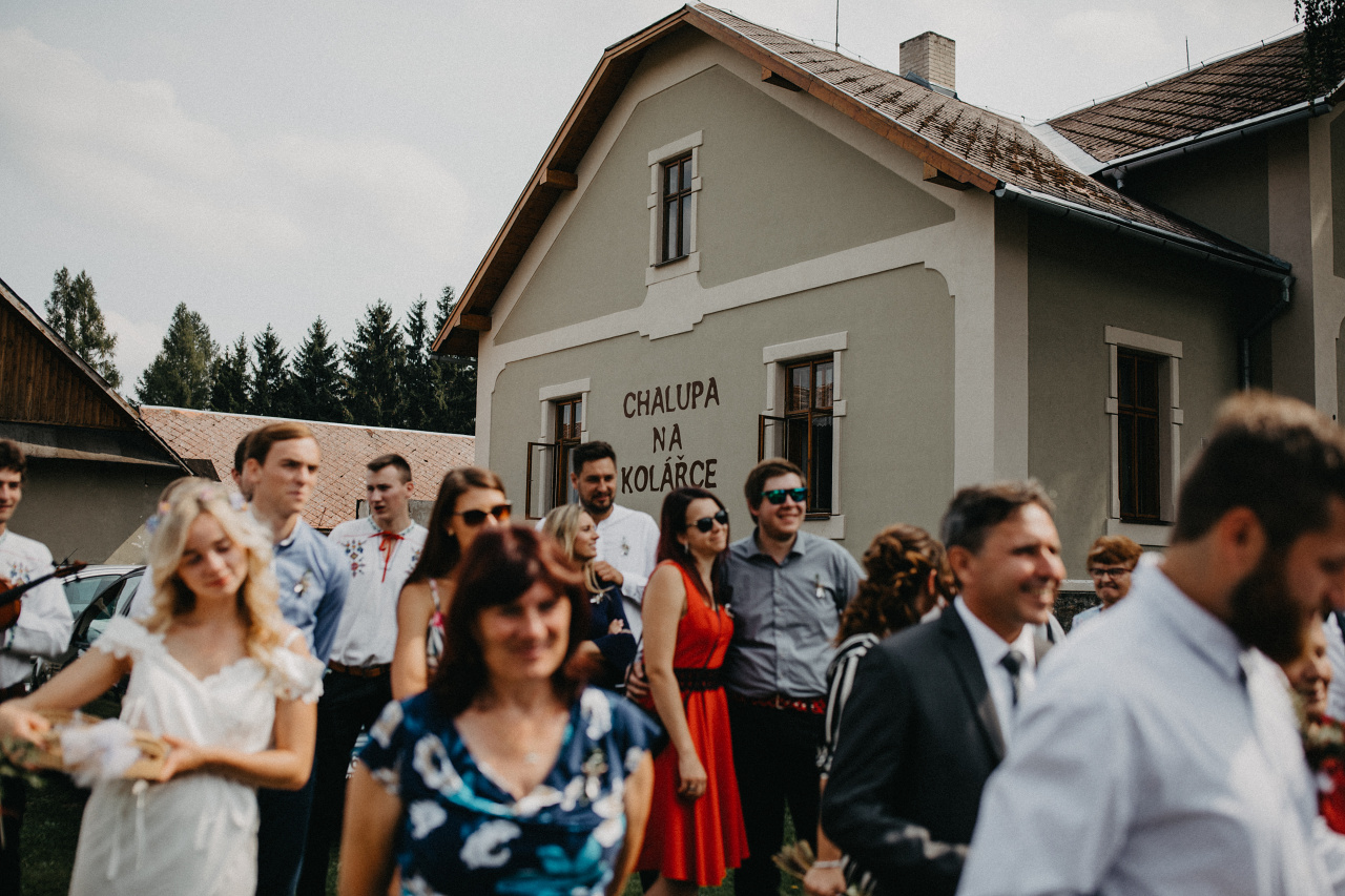 Adélka a Ondra - svatební příběh Na Kolářce Herálec