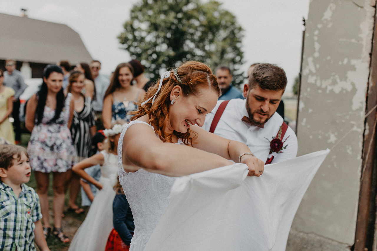 Adélka a Ondra - svatební příběh Na Kolářce Herálec